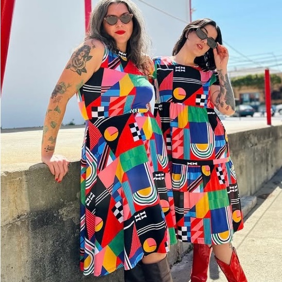 Nooworks Dahlia Dress in Ansley Large - Picture 2 of 5